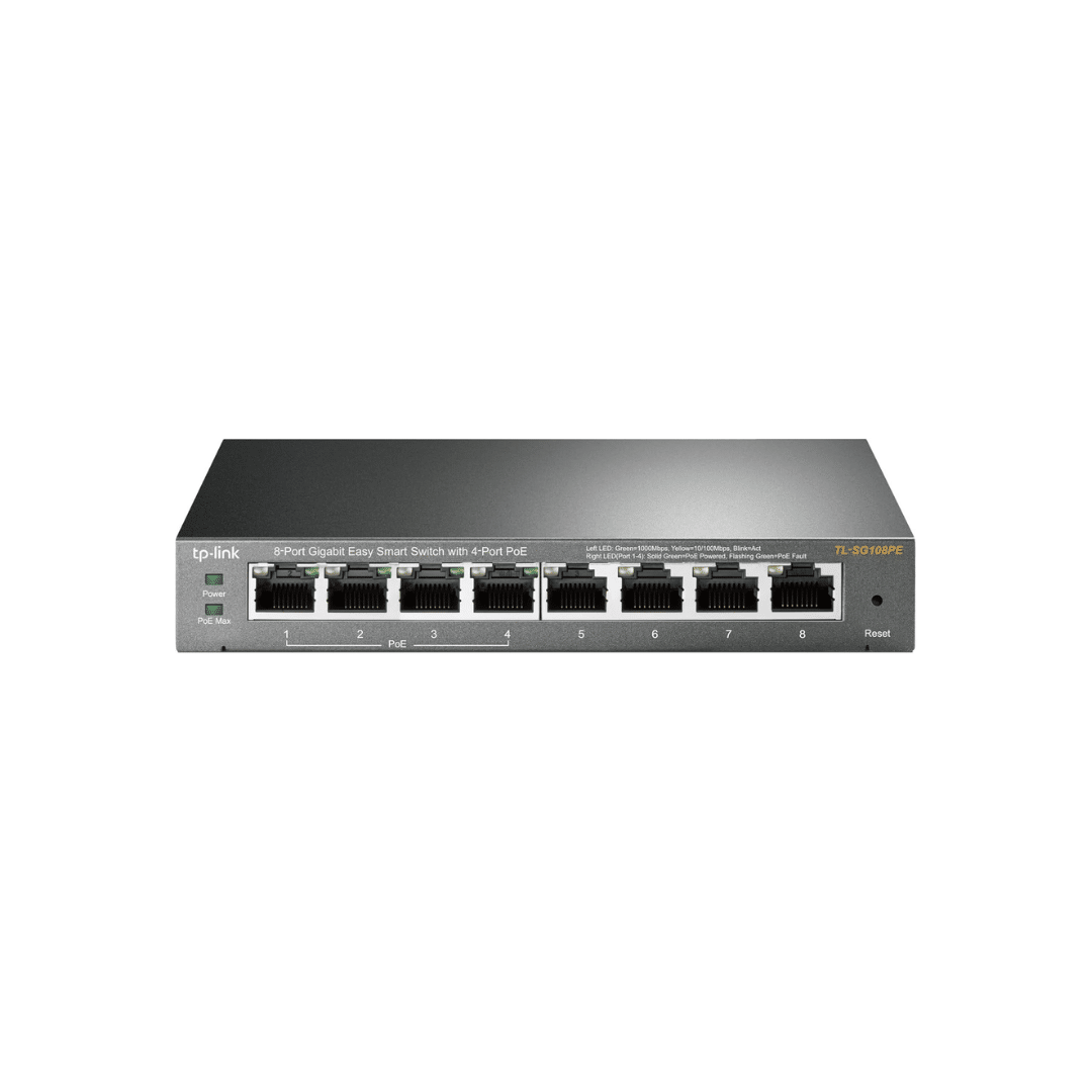 TP-Link TL-SG108PE, 8 Port Gigabit PoE Switch